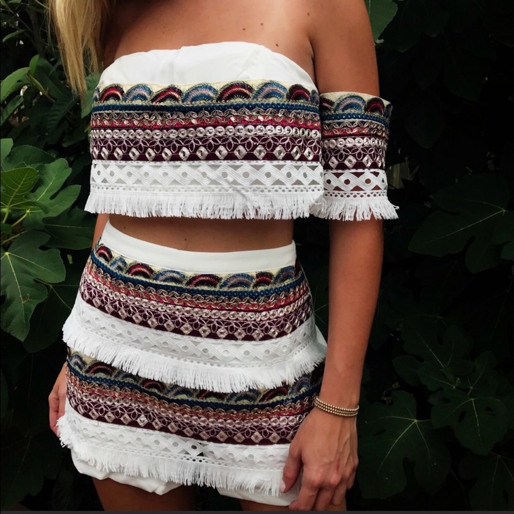 Boho two piece set